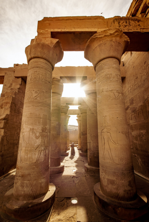 Destination Partners Image Section Ancient Egyptian temples in Luxor, Egypt, established by partners.